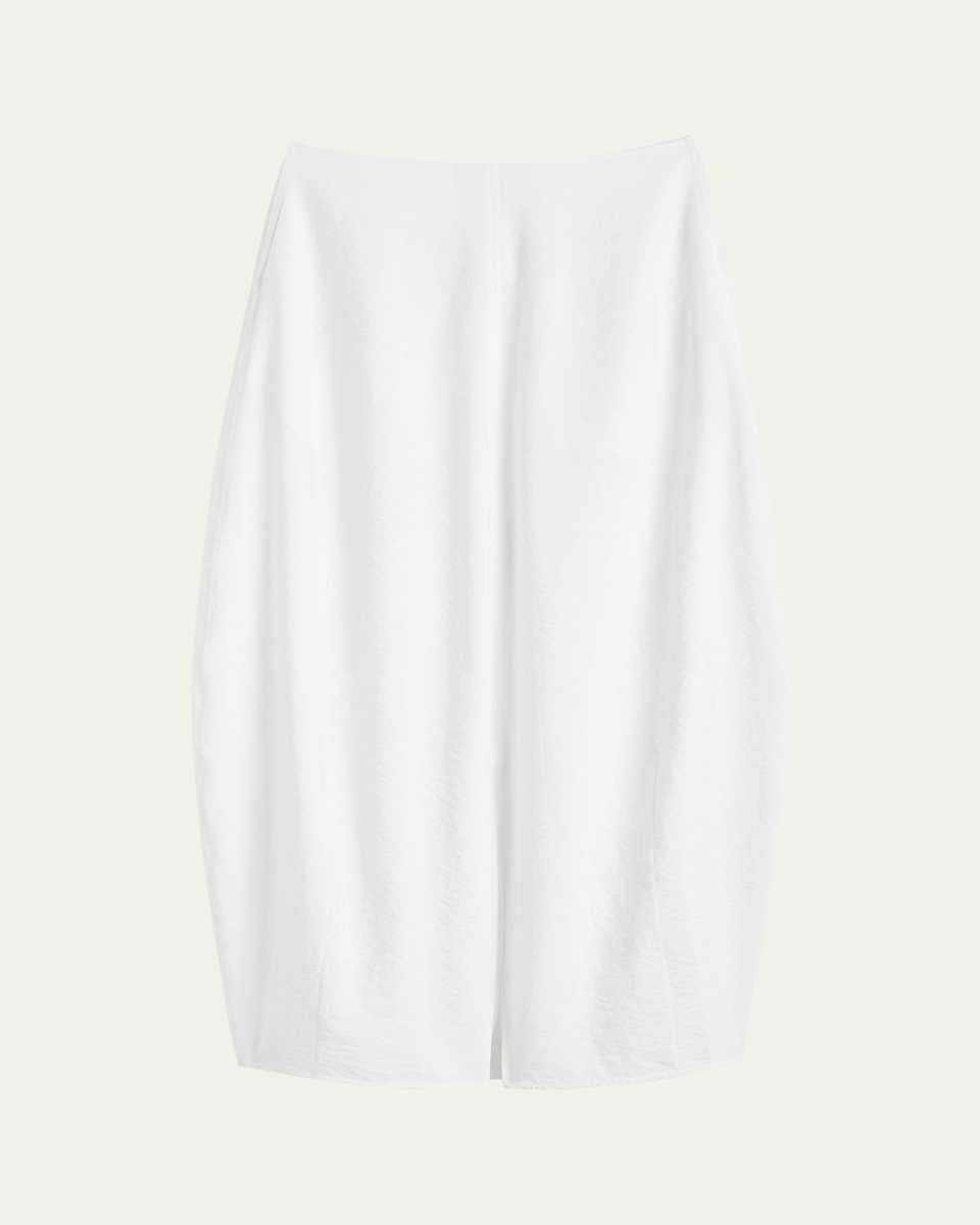 Cotton Voile Ankle Parachute Skirt